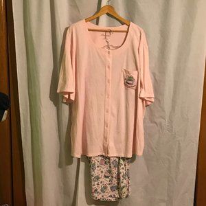 Plus size pajama set 5x